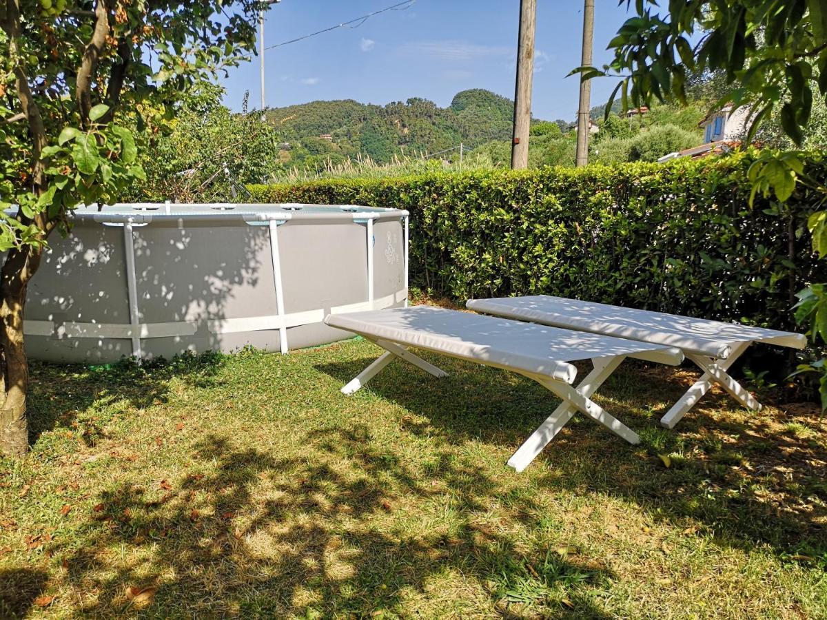 Willa Parte Di Casa Con Giardino E Piscina Pietrasanta Zewnętrze zdjęcie